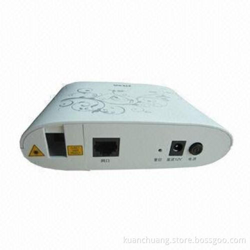EPON ONU/ZXA10 F401 Optical Network Terminal, Single Ethernet Port, English Firmware, New Branded